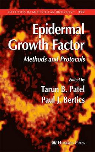 Cover image for Epidermal Growth Factor: Methods and Protocols