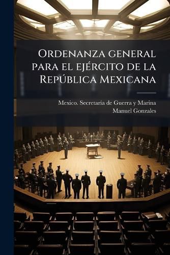 Cover image for Ordenanza general para el ejA(c)rcito de la RepA degreesblica Mexicana