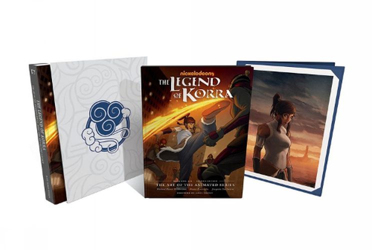 Cover image for The Legend Of Korra: The Art Of The Animated Series--book One: Air Deluxe Edition (second Edition)