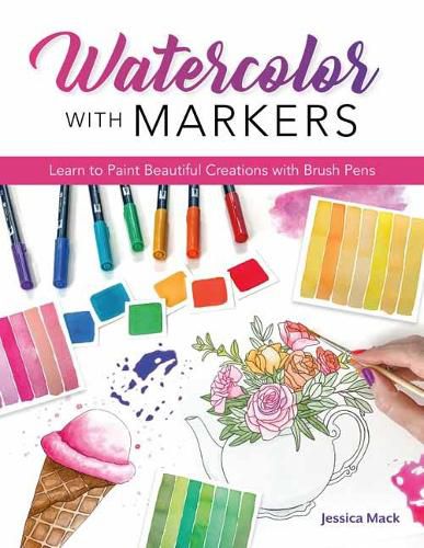 Cover image for Watercolor with Markers