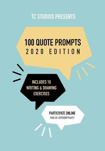 Cover image for 100 Quote Prompts: 2020 Edition