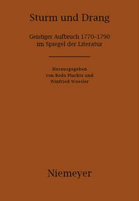 Cover image for Sturm und Drang