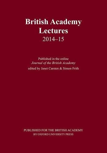 Cover image for British Academy Lectures 2014-15