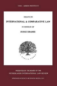 Cover image for Essays on International & Comparative Law