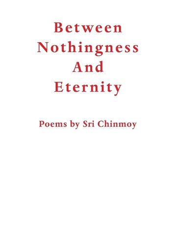 Cover image for Between Nothingness and Eternity