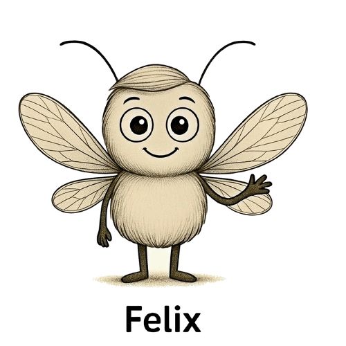 Cover image for Felix and the Rainbow Umbrella