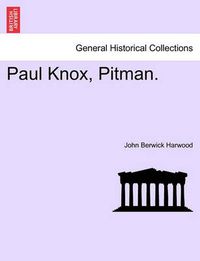 Cover image for Paul Knox, Pitman.
