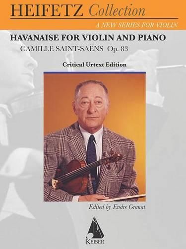 Cover image for Havanaise for Violin and Piano