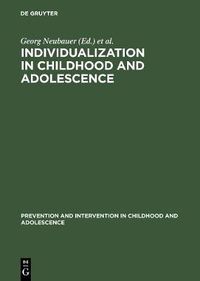 Cover image for Individualization in Childhood and Adolescence