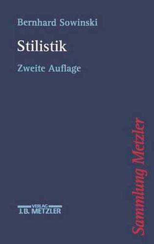 Cover image for Stilistik: Stiltheorien und Stilanalysen