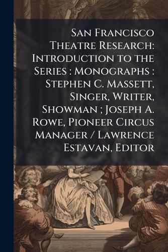 Cover image for San Francisco Theatre Research