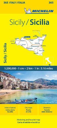 Cover image for Sicily - Michelin Local Map 365