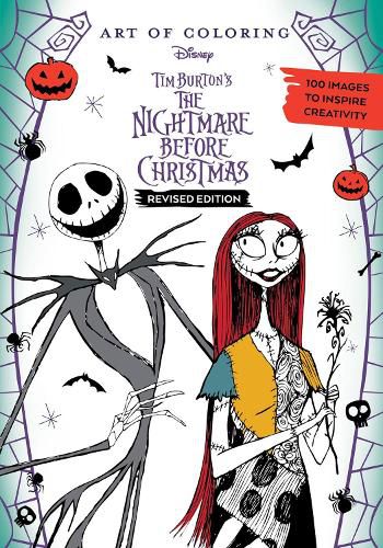 Cover image for Art of Coloring: Disney Tim Burton's The Nightmare Before Christmas