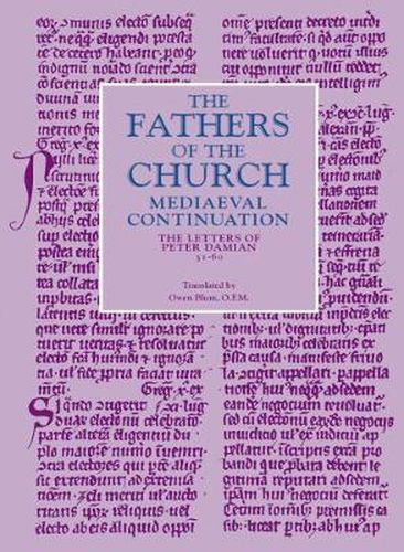 Cover image for The Letters of Peter Damian 31-60: The Fathers of the Chuch