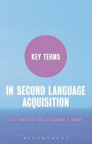 Cover image for Key Terms in Second Language Acquisition