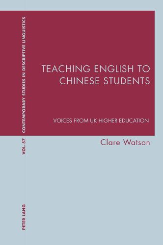 Cover image for Teaching English to Chinese Students