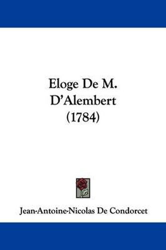 Eloge de M. D'Alembert (1784)