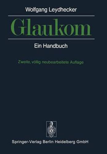 Cover image for Glaukom: Ein Handbuch