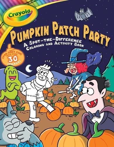 Cover image for Crayola Pumpkin Patch Party: A Spot-The-Difference Coloring and Activity Book