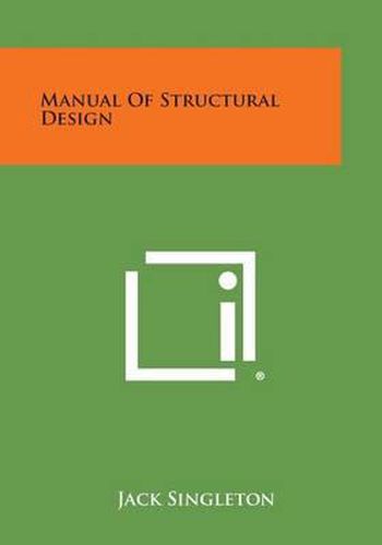 Cover image for Manual of Structural Design