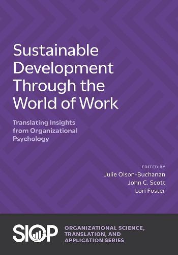 Cover image for Sustainable Development Through the World of Work