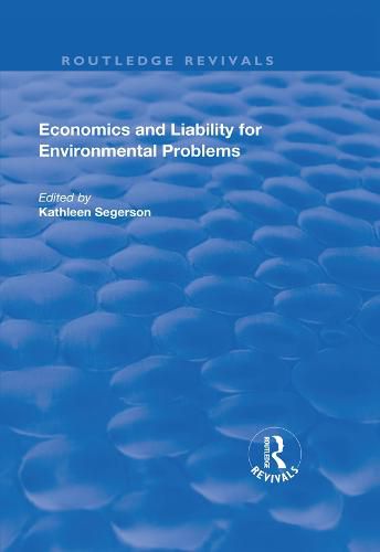 Cover image for Economics and Liability for Environmental Problems