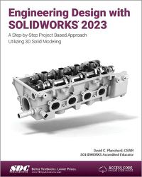 Cover image for Engineering Design with SOLIDWORKS 2023