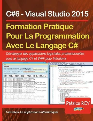 Cover image for Formation Pratique Au Langage C#6: avec Visual Studio 2015