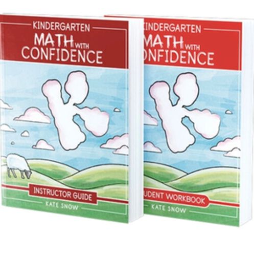 Cover image for Kindergarten Math With Confidence Bundle: Instructor Guide & Student Workbook