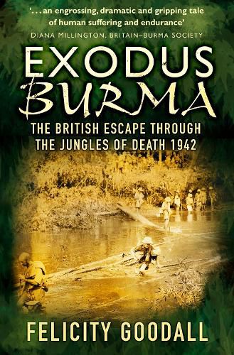 Cover image for Exodus Burma: The British Escape Through the Jungles of Death 1942