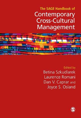 Cover image for The SAGE Handbook of Contemporary Cross-Cultural Management