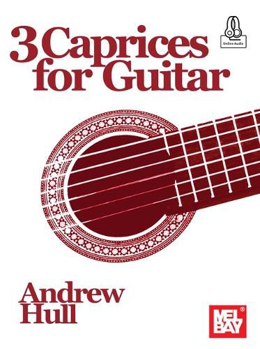 Cover image for 3 Caprices for Guitar