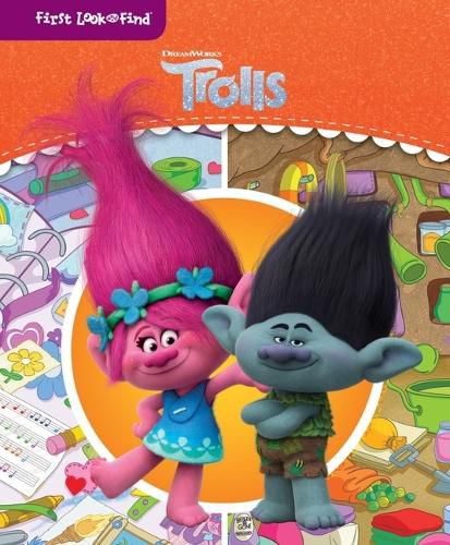 Cover image for DreamWorks Trolls: First Look and Find