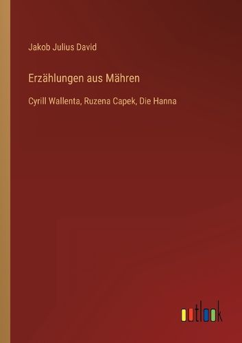 Cover image for Erzaehlungen aus Maehren