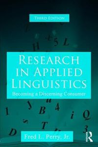 Cover image for Research in Applied Linguistics: Becoming a Discerning Consumer