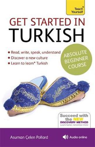 Cover image for Get Started in Turkish Absolute Beginner Course: (Book and audio support)