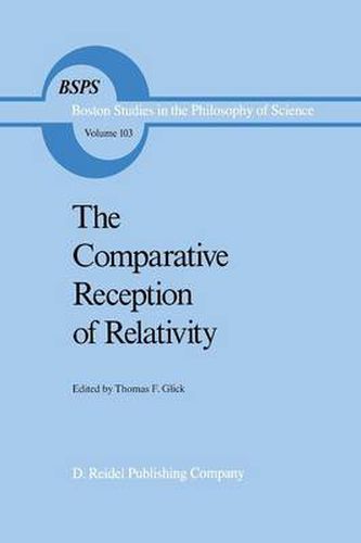 Cover image for The Comparative Reception of Relativity