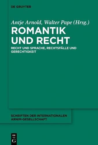 Cover image for Romantik und Recht