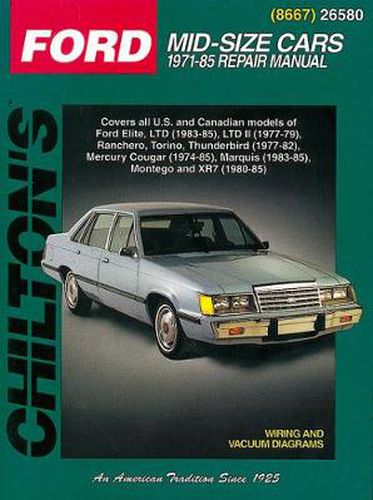 Ford Mid-Size Cars (71 - 85) (Chilton)