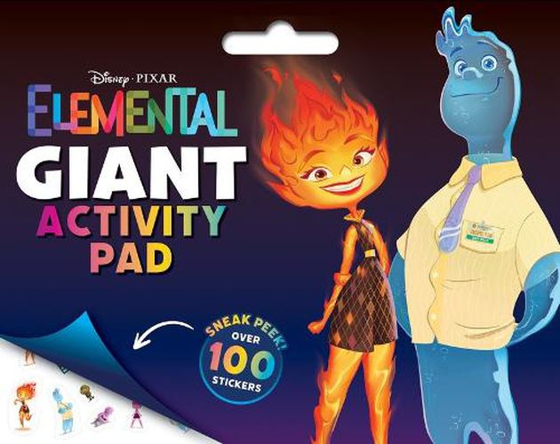 Cover image for Elemental: Giant Activity Pad (Disney Pixar)