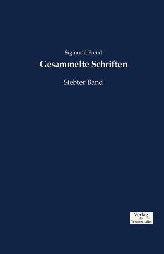 Cover image for Gesammelte Schriften: Siebter Band