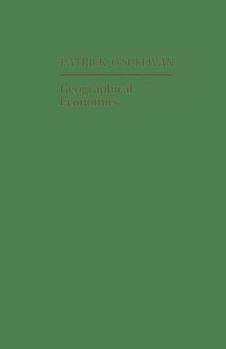 Cover image for Geographical Economics