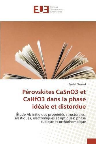 Cover image for Perovskites Casno3 Et Cahfo3 Dans La Phase Ideale Et Distordue
