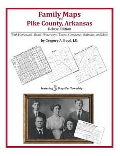 Cover image for Family Maps of Pike County, Arkansas