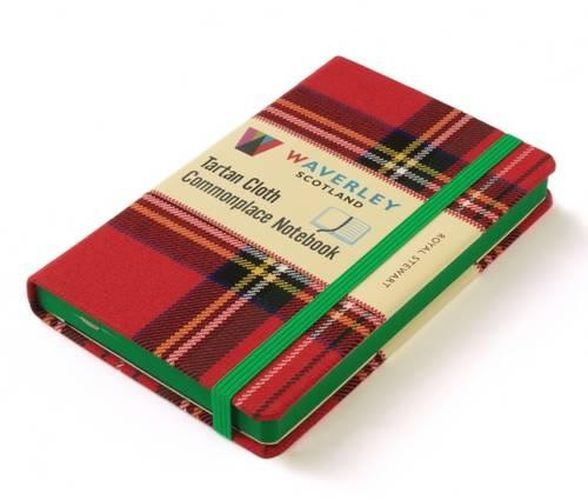 Cover image for Waverley (L): Royal Stewart Tartan Cloth Large Commonplace Notebook