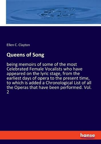 Cover image for Queens of Song