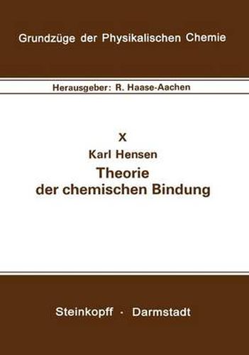 Cover image for Theorie der Chemischen Bindung