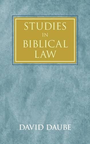 Cover image for Studies in Biblical Law