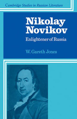 Cover image for Nikolay Novikov: Enlightener of Russia