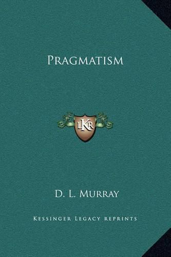 Cover image for Pragmatism